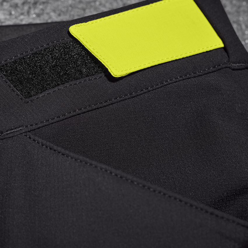 Pracovné nohavice: Funkčné nohavice e.s.trail + čierna/acidová žltá 2