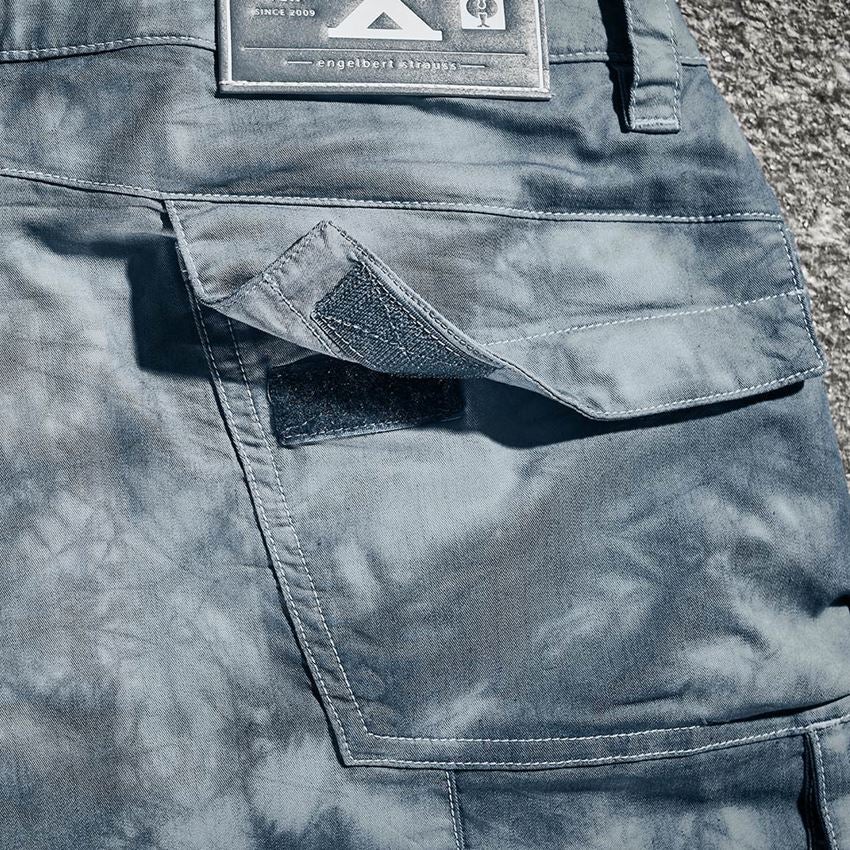 Pracovné nohavice: Cargo šortky e.s.motion ten, letné + dymová modrá vintage 2