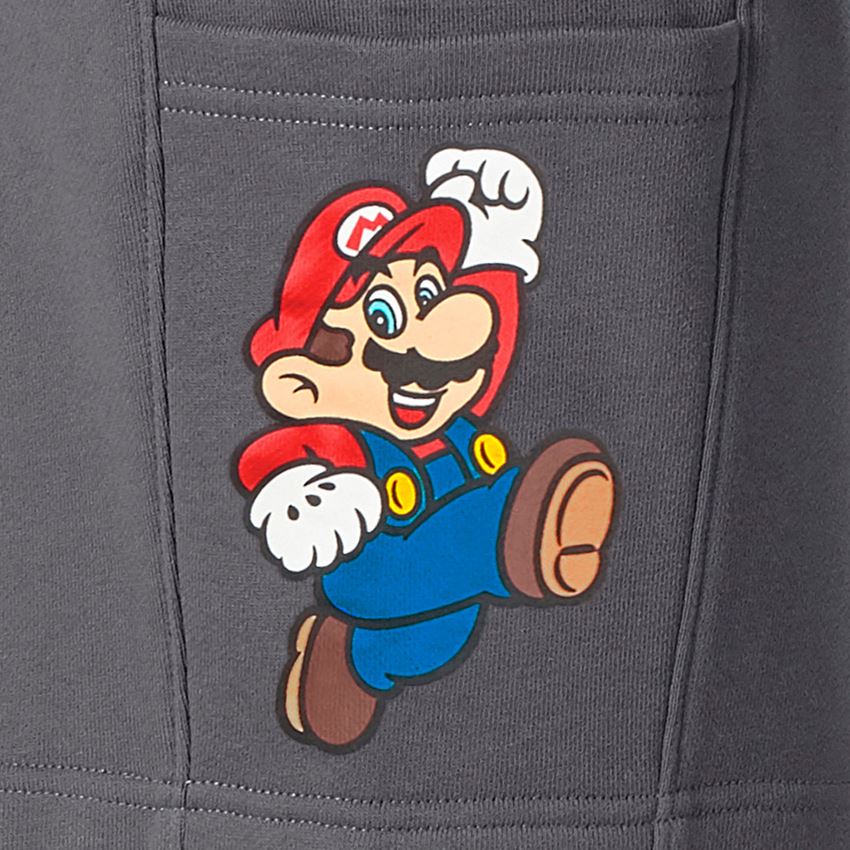 Odevy: Super Mario Teplákové šortky, dámske + antracitová 2