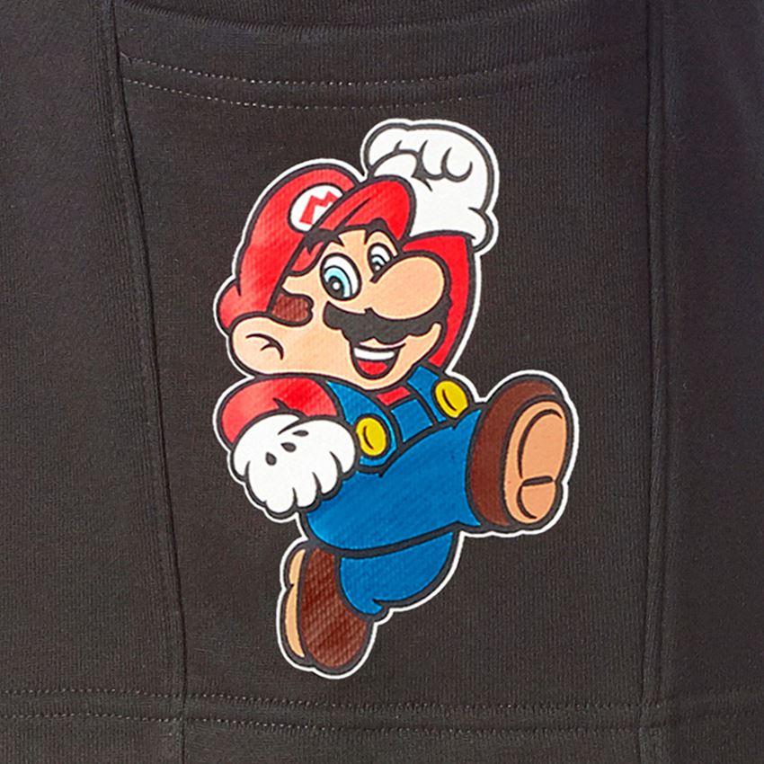 Doplnky: Super Mario Teplákové šortky, dámske + čierna 2