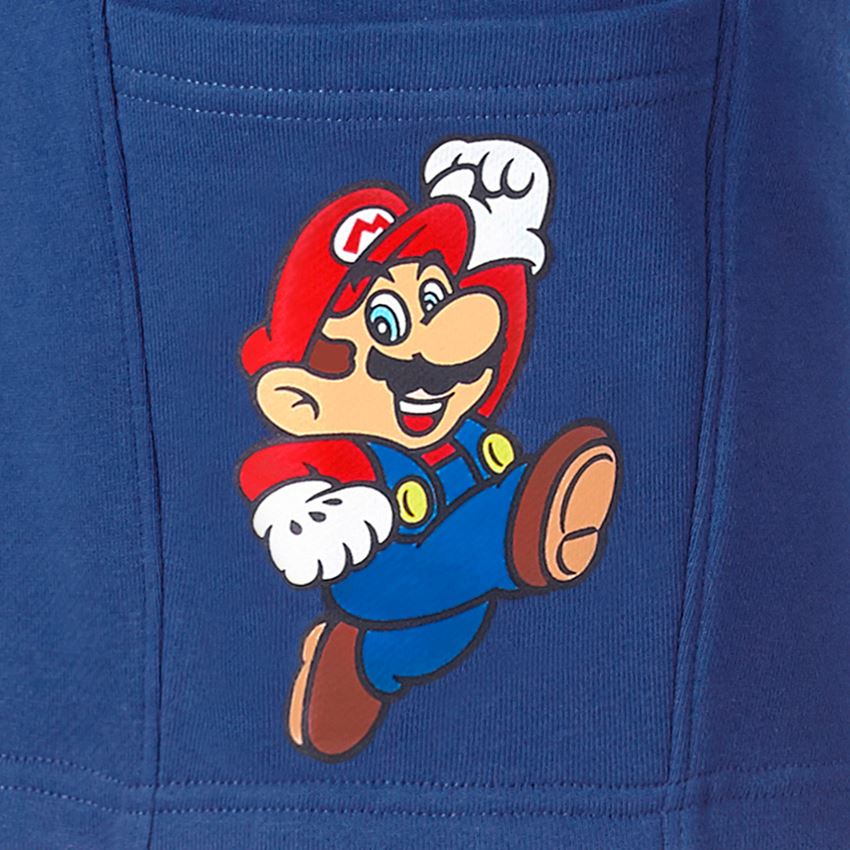 Spolupráce: Super Mario Teplákové šortky, dámske + alkalická modrá 2