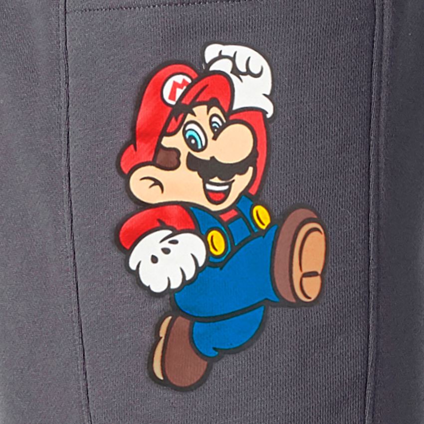 Doplnky: Super Mario Teplákové šortky + antracitová 2