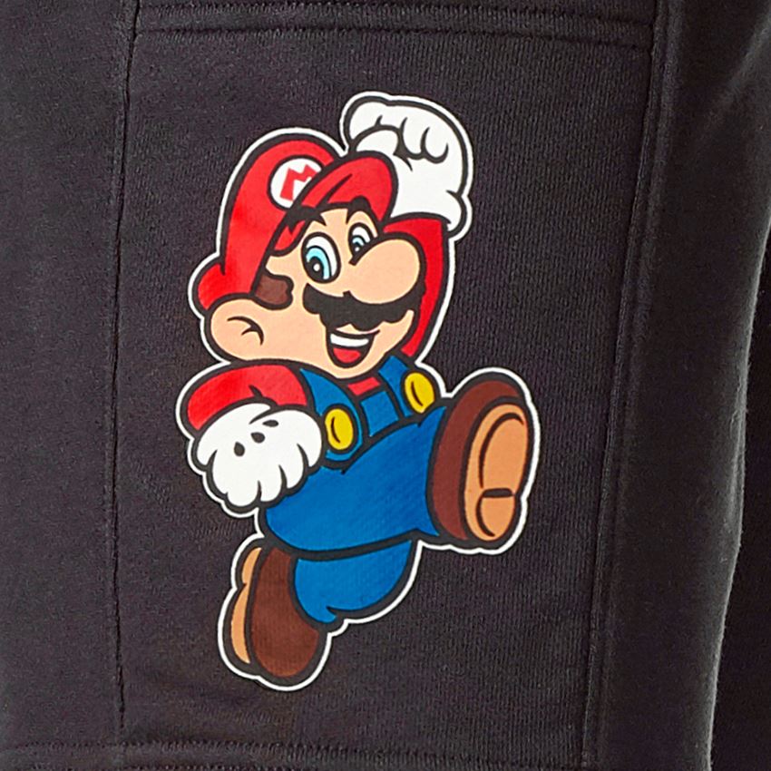 Doplnky: Super Mario Teplákové šortky + čierna 2