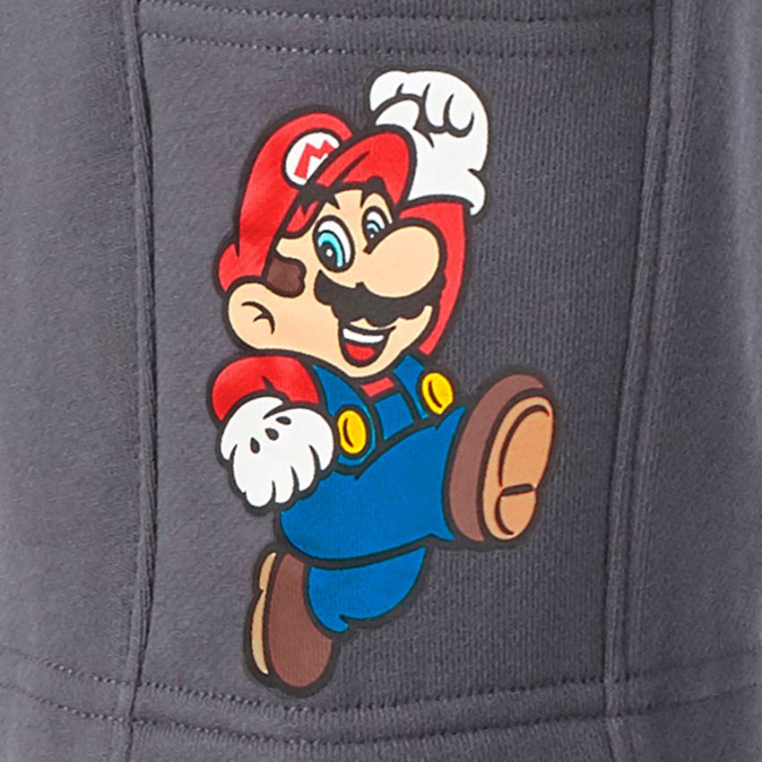 Odevy: Super Mario Teplákové šortky, detská + antracitová 2