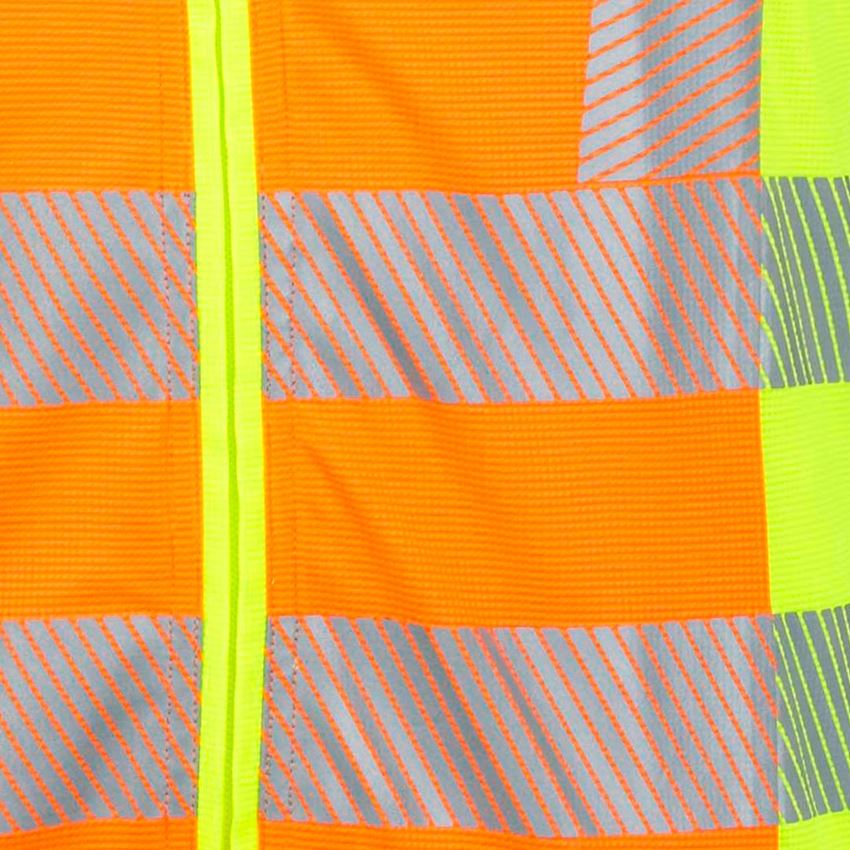 Vesty: Reflexná ochranná funkčná vesta e.s.motion 2020 + výstražná oranžová/výstražná žltá 2