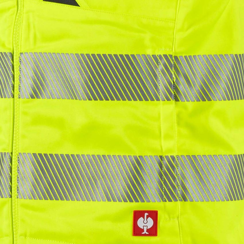 Vesty: Reflexná ochranná vesta e.s.motion + výstražná žltá/antracitová 2