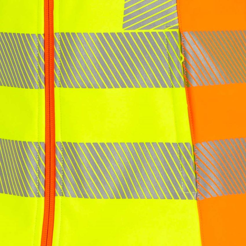 Pracovné bundy: Reflex.ochr.softsh.bunda softl. e.s.motion 2020,d + výstražná žltá/výstražná oranžová 2
