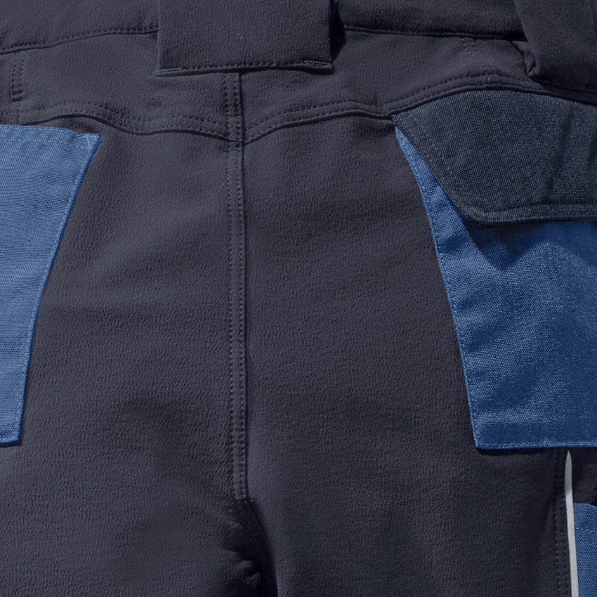 Pracovné nohavice: Funkčné cargo nohavice e.s.dynashield, dámske + kobaltová/pacifická 2