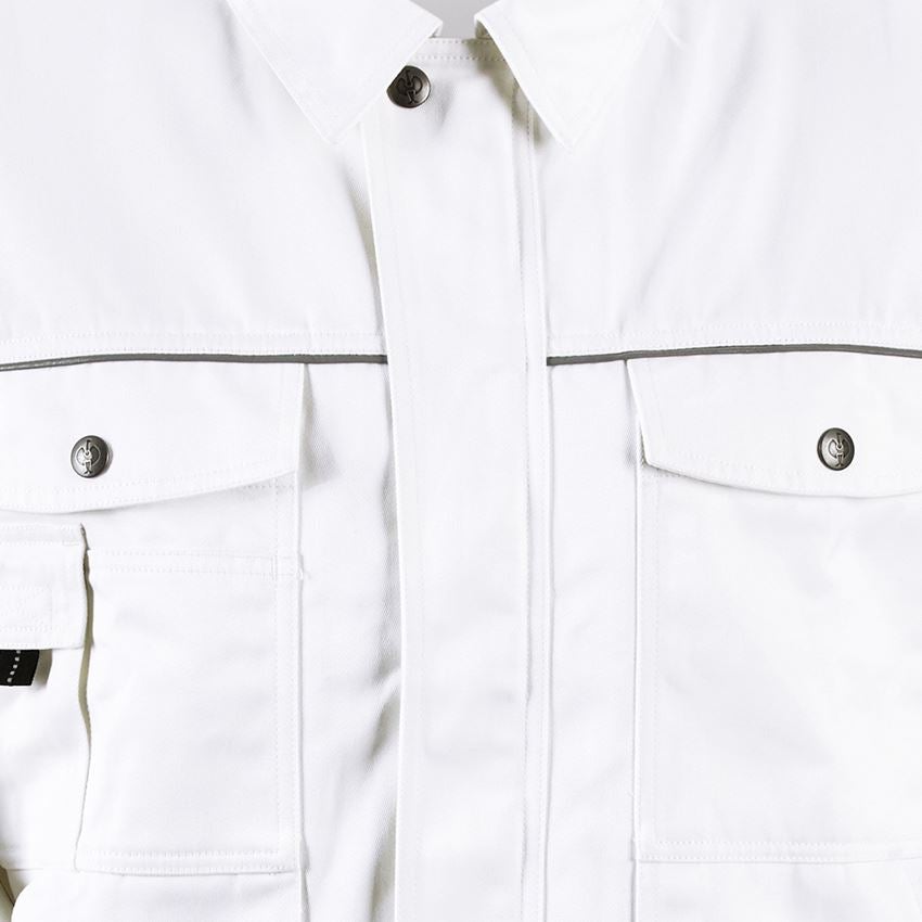 Pracovné bundy: Pracovná bunda e.s.classic + biela 2