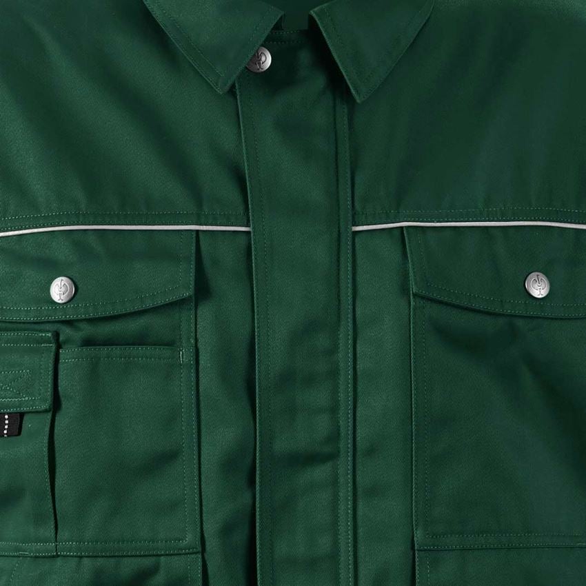 Pracovné bundy: Pracovná bunda e.s.classic + zelená 2