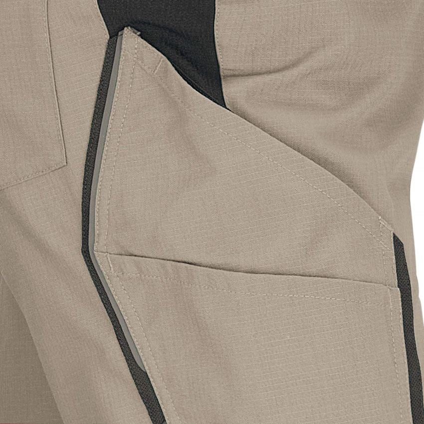 Pracovné nohavice: Nohavice do pása e.s.vision, pánske + hlinená/čierna 2