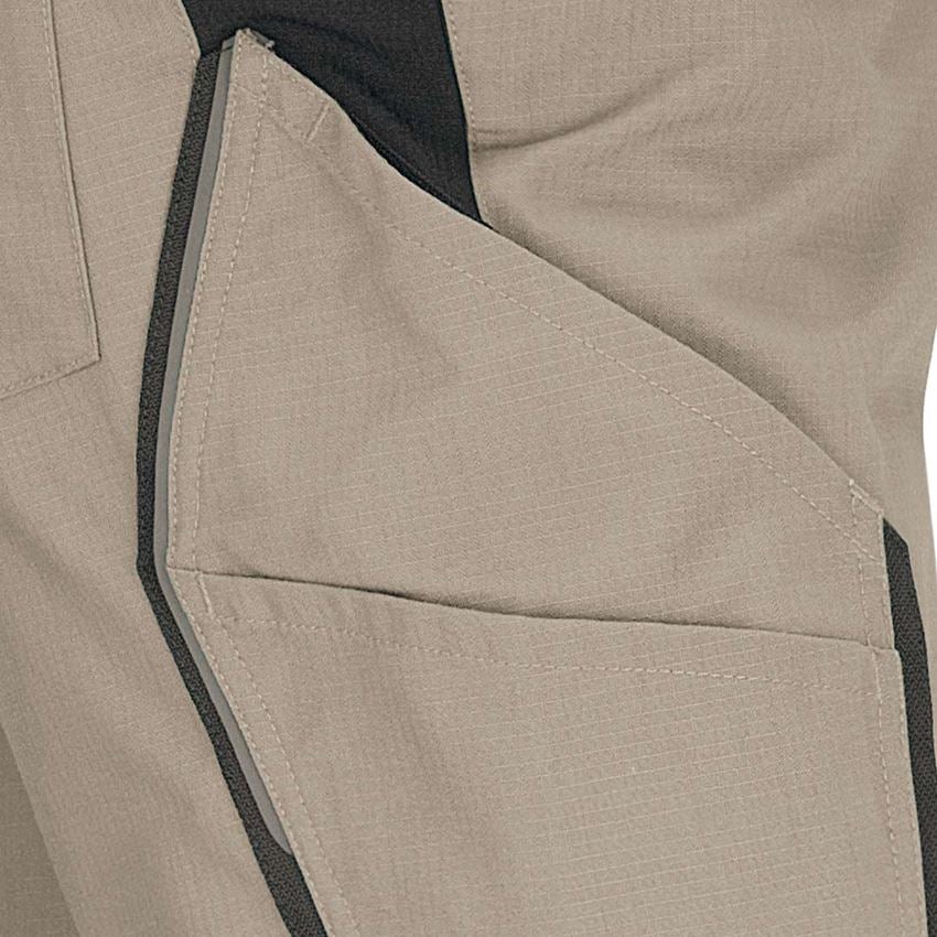 Pracovné nohavice: Zimné nohavice do pása e.s.vision + hlinená/čierna 2