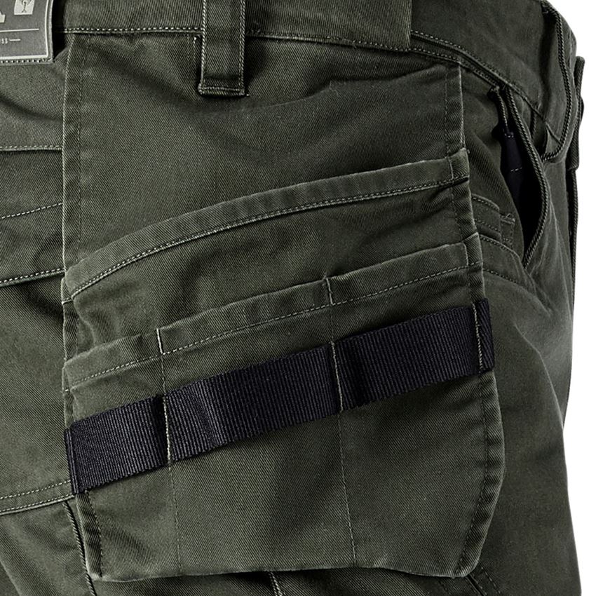 Pracovné nohavice: Nohavice do pása e.s.motion ten tool-pouch + maskáčová zelená 2