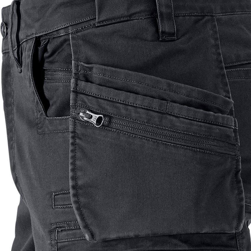 Pracovné nohavice: Nohavice do pása e.s.motion ten tool-pouch + oxidová čierna 2
