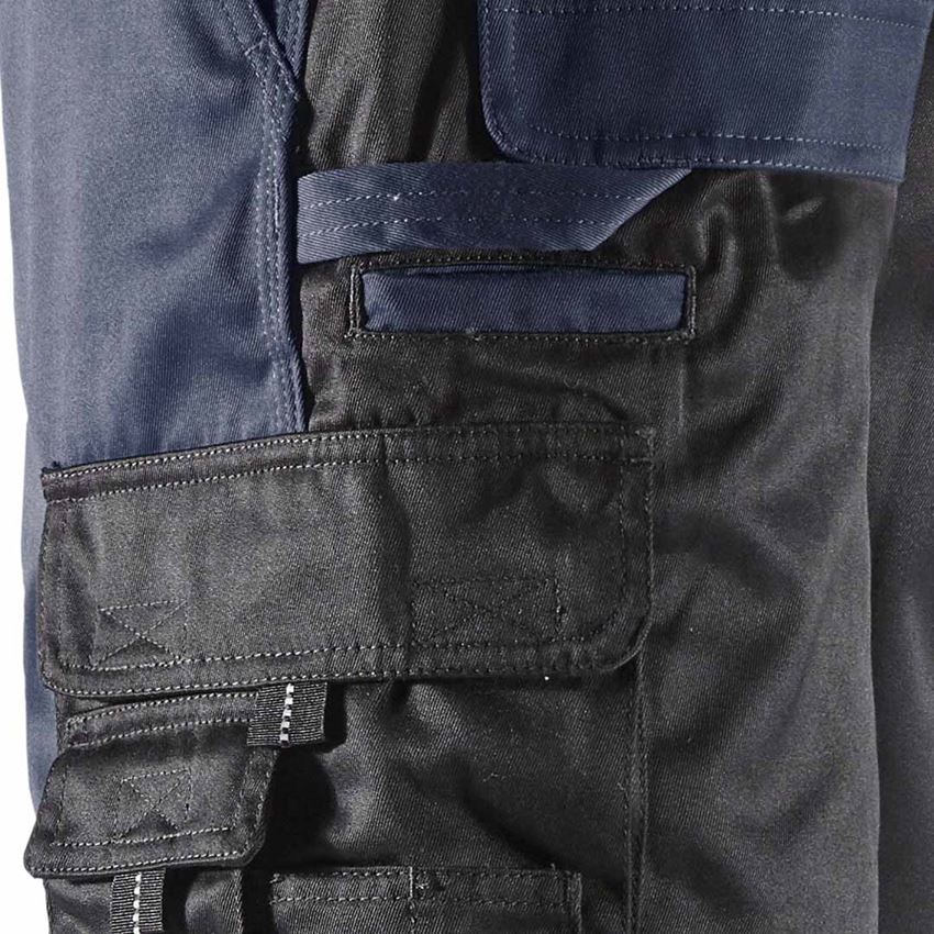 Pracovné nohavice: Šortky e.s.image + tmavomodrá/čierna 2