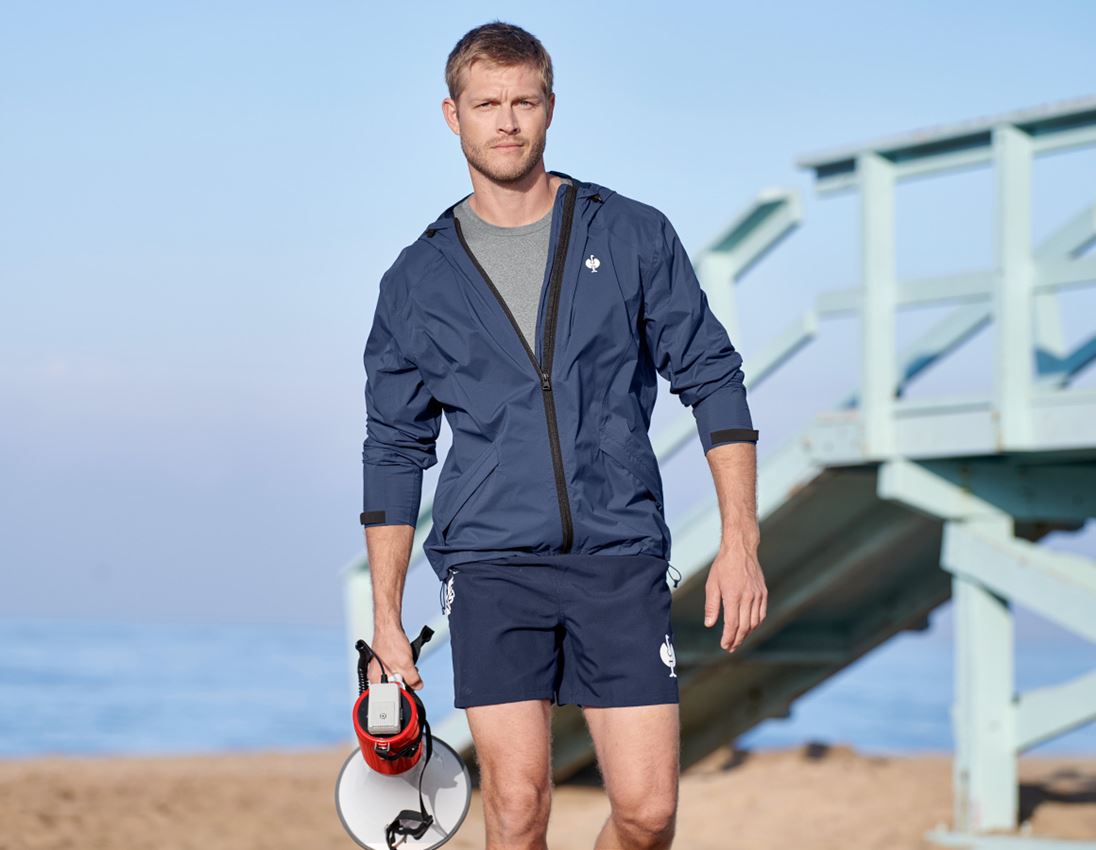 Pracovné nohavice: Plavecké šortky e.s.trail + tmavomodrá/biela 2