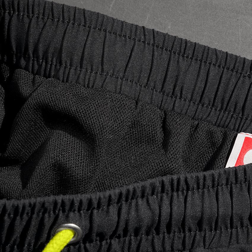 Pracovné nohavice: Plavecké šortky e.s.trail + čierna/acidová žltá 2