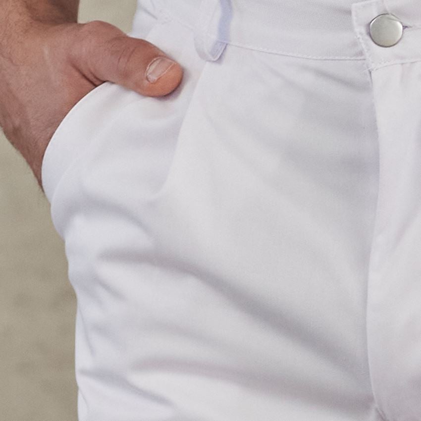 Pracovné nohavice: Pánske pracovné nohavice Tom + biela 2
