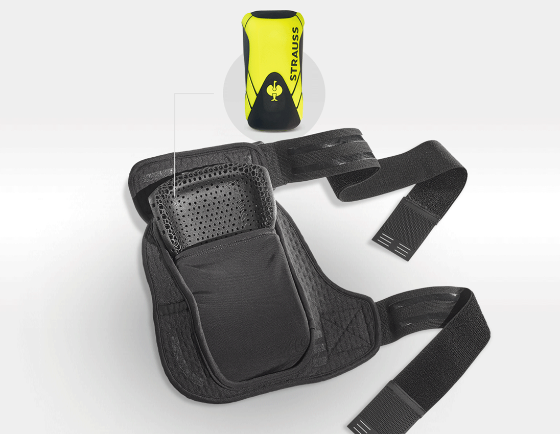 Ochranné pomôcky: SÚP.: e.s. Knee Pad + vrecká Pro-Comfort, rough 1