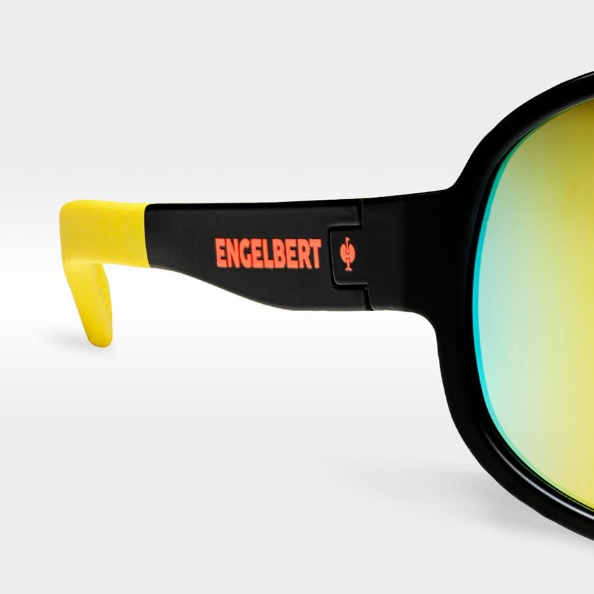 Ochranné okuliare: Slnečné okuliare Race e.s.ambition + čierna/výstražná žltá 2