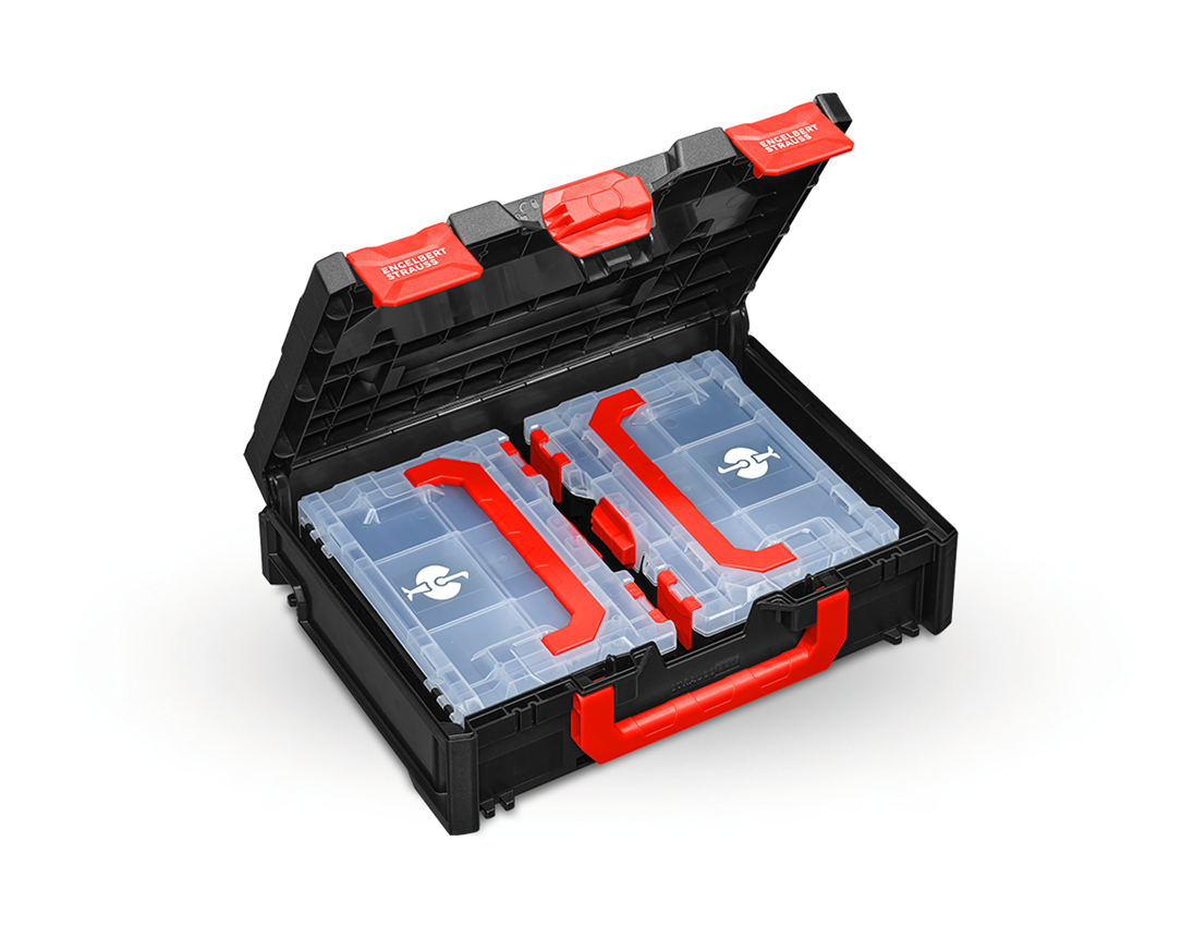 Systém STRAUSSbox: STRAUSSbox mini + čierna/červená 3