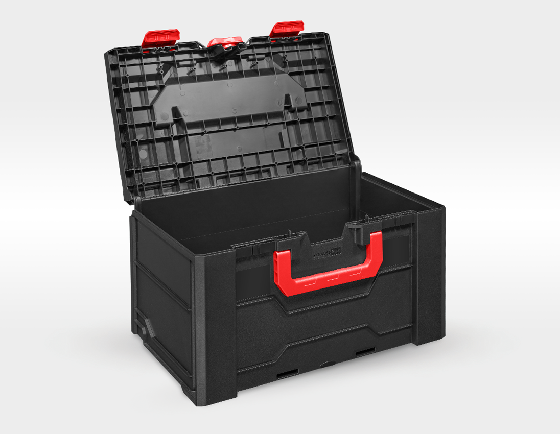 Systém STRAUSSbox: STRAUSSbox 280 large + čierna/červená 2