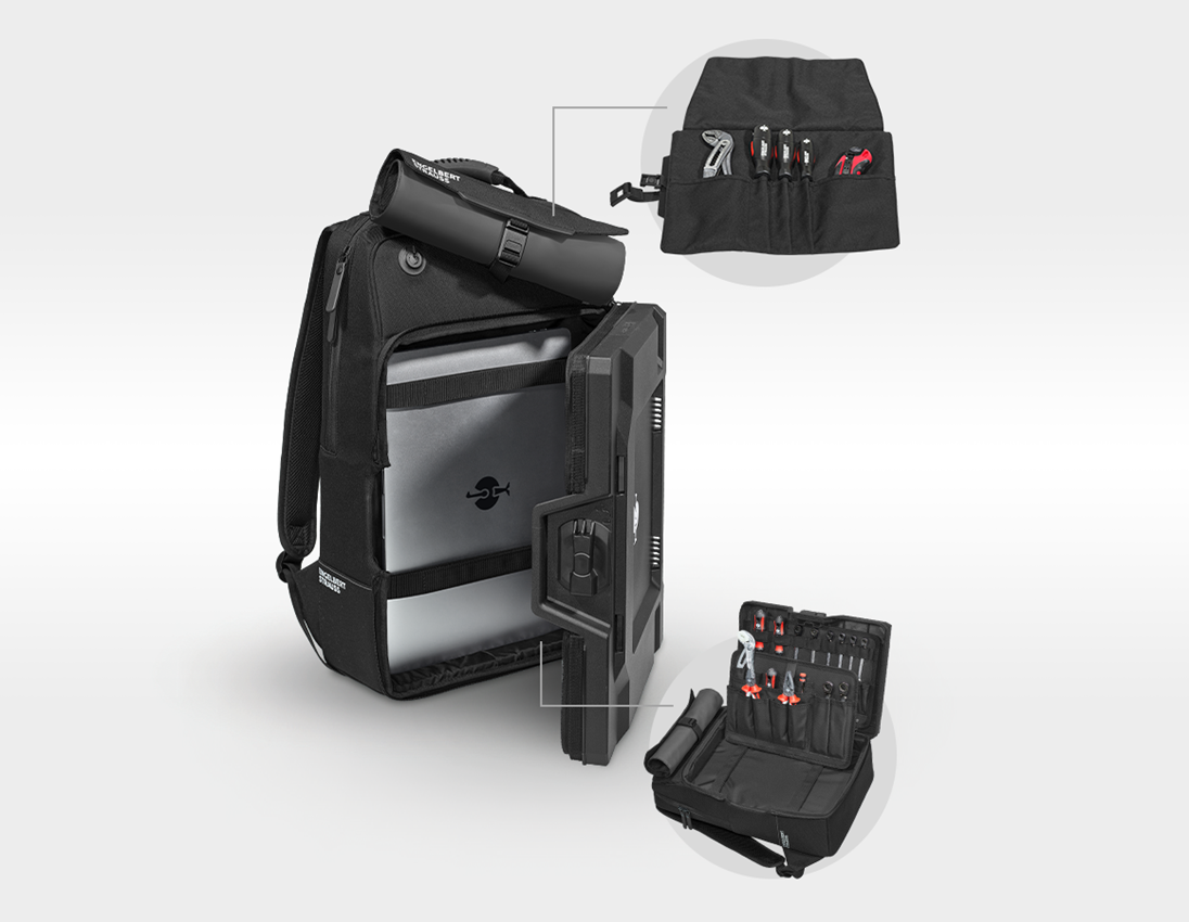 Systém STRAUSSbox: STRAUSSbox batoh + čierna 1