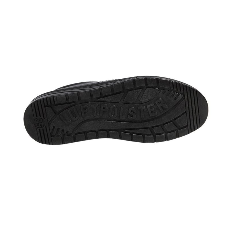 Gastro / Kuchárska obuv: ABEBA O2 pánske šnurovacie topánky Kai + čierna 2