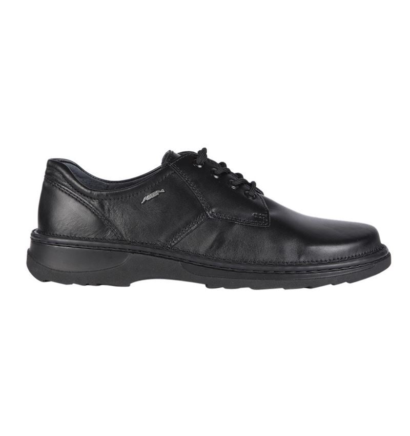 O1: ABEBA O1 pánska obuv s Reflexorom Nico + čierna