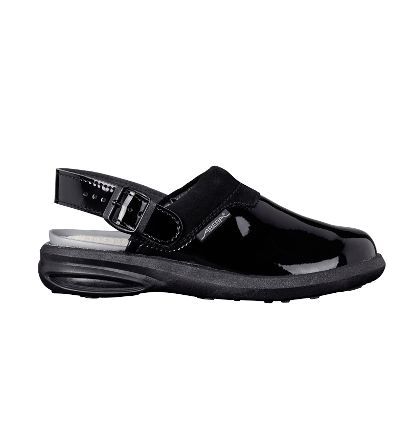 Gastro / Kuchárska obuv: OB dámske šľapky Maracay + čierna