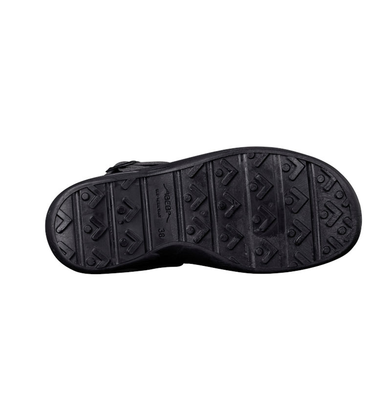 Gastro / Kuchárska obuv: OB dámske šľapky Maracay + čierna 2