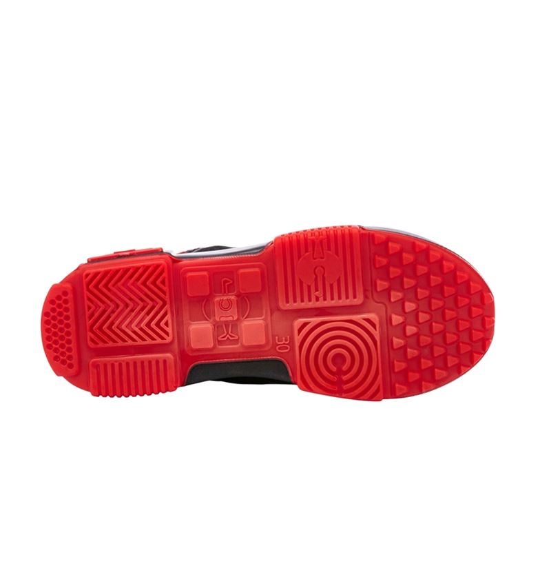 Detská obuv: Viacúčelová obuv e.s. Etosha, detská + čierna/červená strauss 4