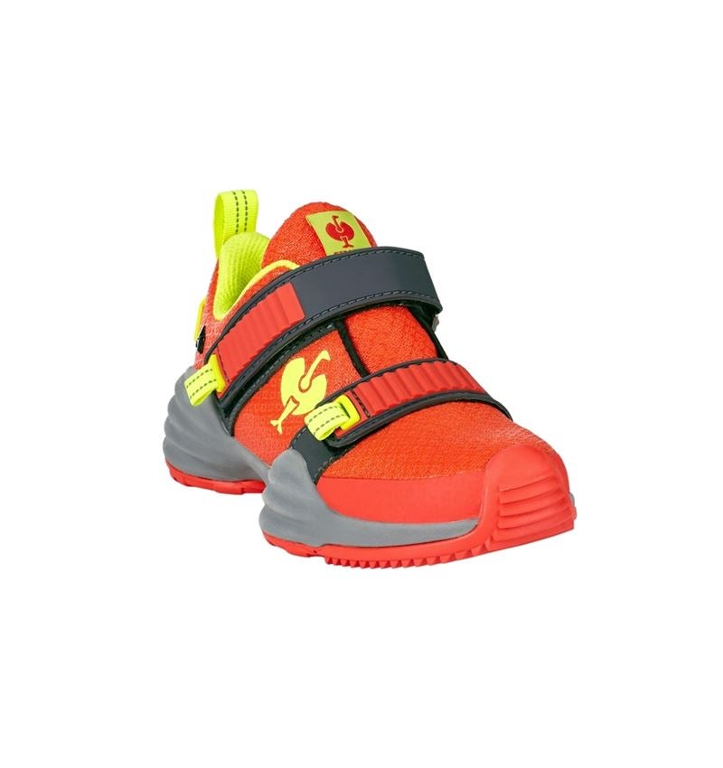 Detská obuv: Viacúčelová obuv e.s. Waza, detská + solárna červená/výstražná žltá 2