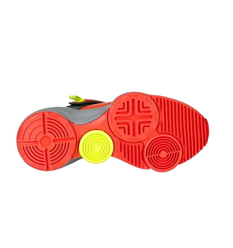 Detská obuv: Viacúčelová obuv e.s. Waza, detská + solárna červená/výstražná žltá 3