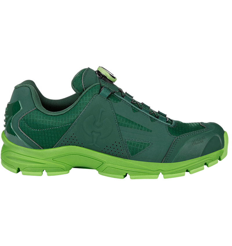 O1: O1 Pracovná obuv e.s. Corvids II low + zelená/morská zelená 2