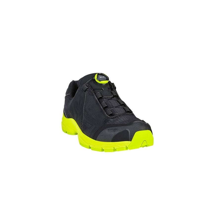 O1: O1 Pracovná obuv e.s. Corvids II low + čierna/výstražná žltá 3
