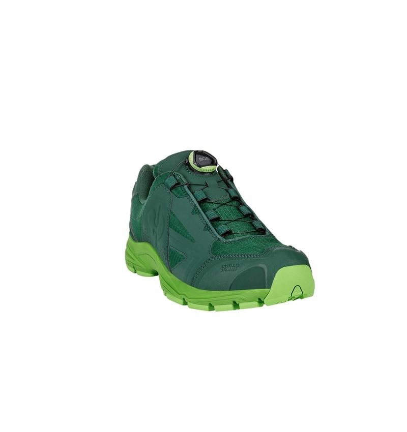 O1: O1 Pracovná obuv e.s. Corvids II low + zelená/morská zelená 3