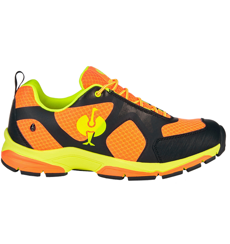 O2: O2 Pracovná obuv e.s. Thebe II + výstražná oranžová/výstražná žltá/čierna 1