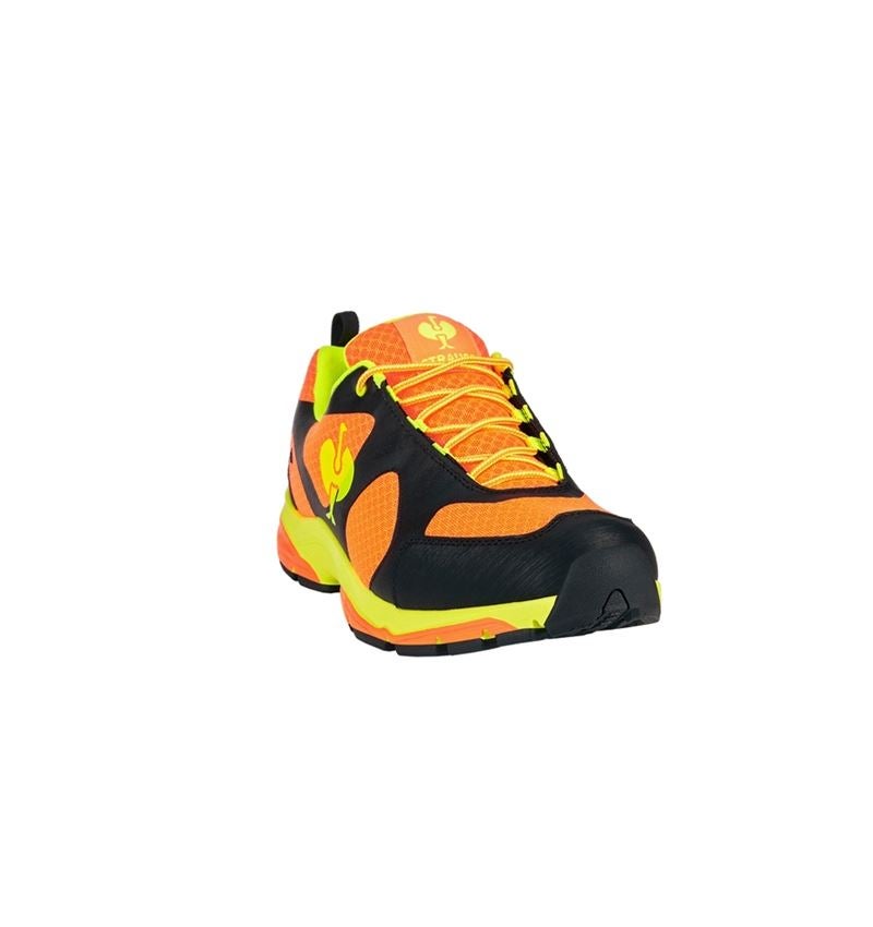 O2: O2 Pracovná obuv e.s. Thebe II + výstražná oranžová/výstražná žltá/čierna 2