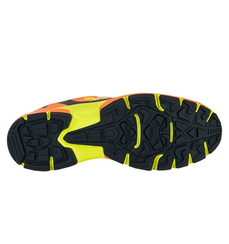 O2: O2 Pracovná obuv e.s. Thebe II + výstražná oranžová/výstražná žltá/čierna 3