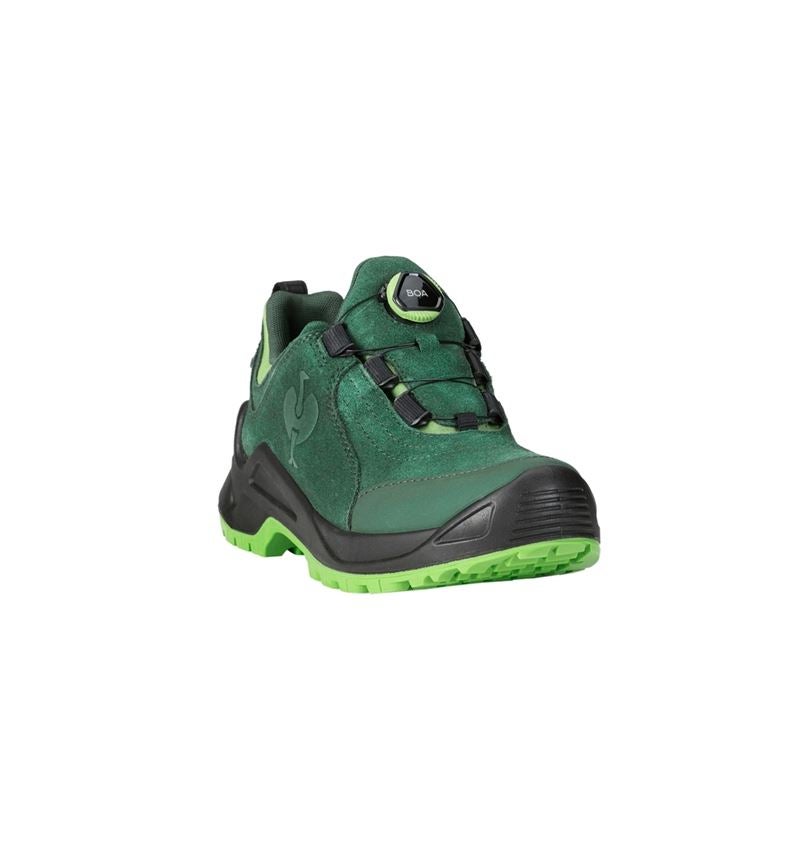 O2: O2 pracovná obuv e.s. Apate II low + zelená/morská zelená 2