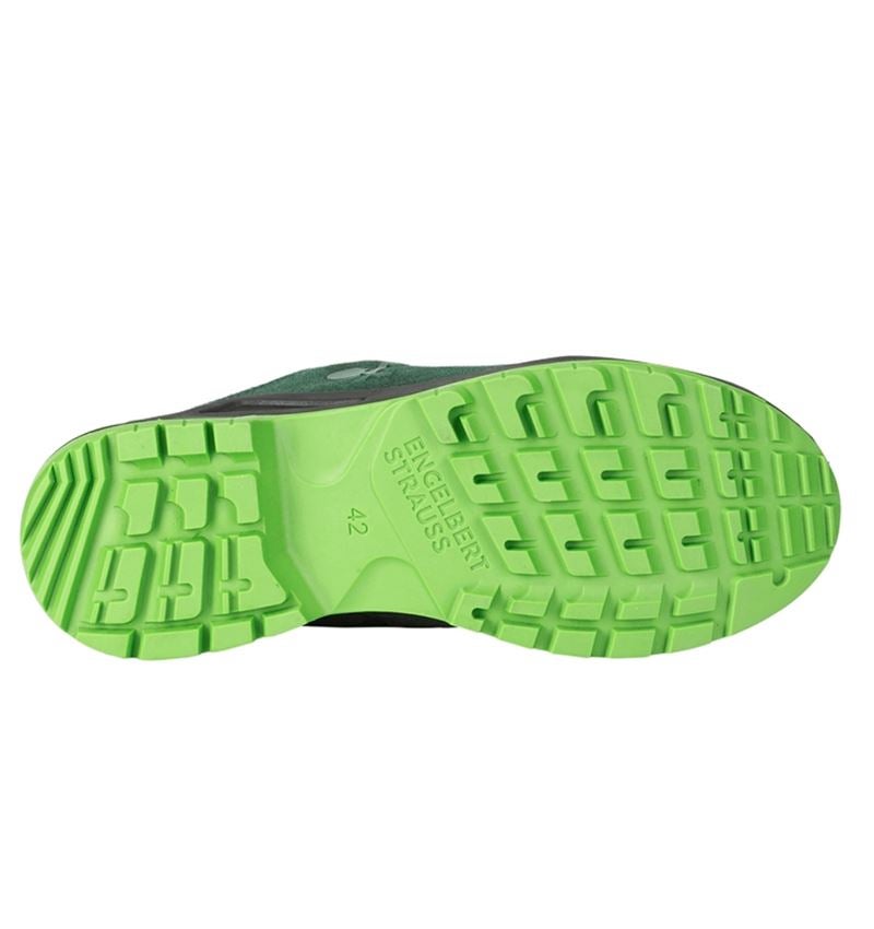O2: O2 pracovná obuv e.s. Apate II low + zelená/morská zelená 3