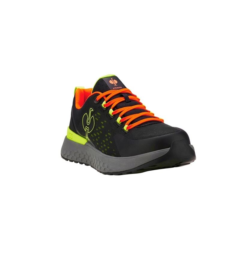 Obuv: SB Bezpečnostná obuv e.s. Comoe low + čierna/výstražná žltá/výstražná oranžová 2