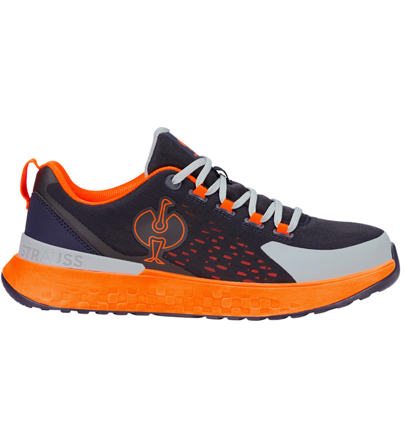 Obuv: SB Bezpečnostná obuv e.s. Comoe low + tmavomodrá/výstražná oranžová 4