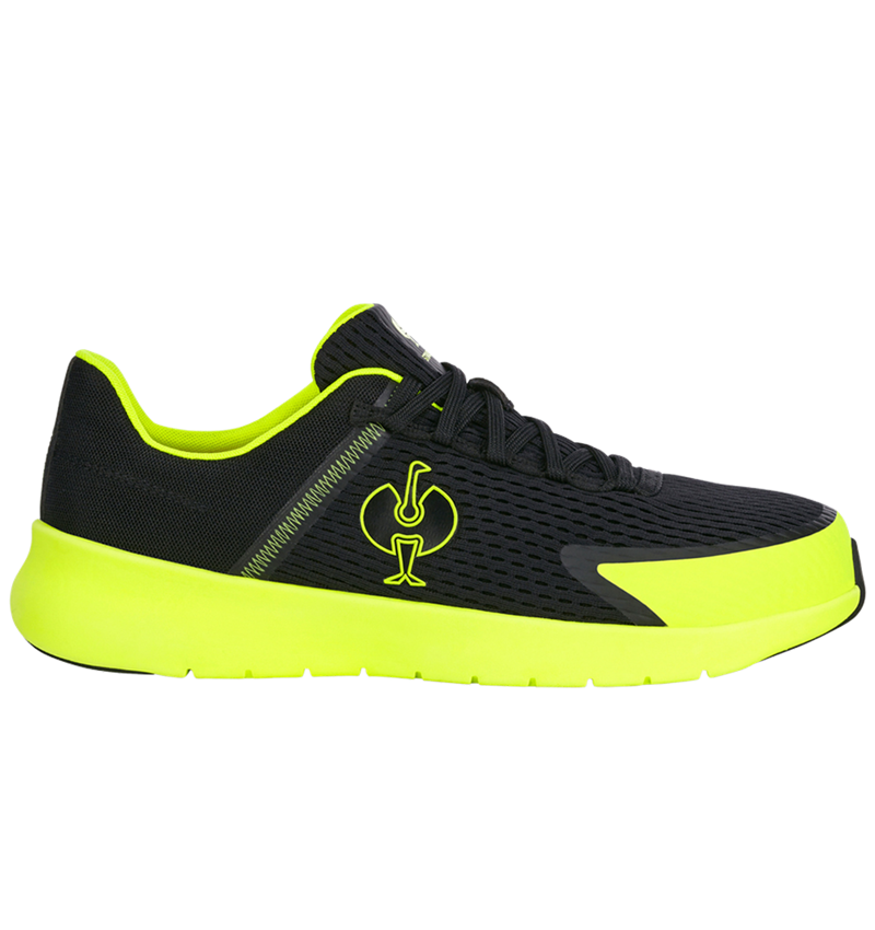 SB: SB Bezpečnostná obuv e.s. Tarent low + čierna/výstražná žltá 4