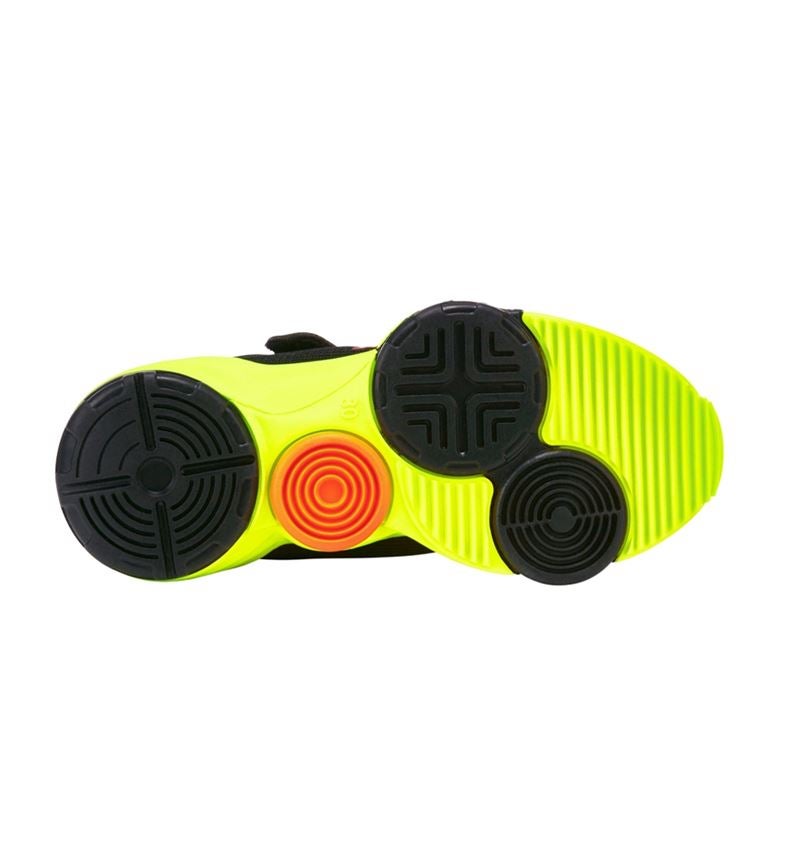 Detská obuv: Viacúčelová obuv e.s. Porto, detská + čierna/výstražná žltá/výstražná oranžová 4