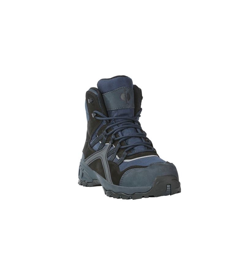 S1: e.s. S1 bezpečnostná obuv Pallas mid + čierna/zafírová 3