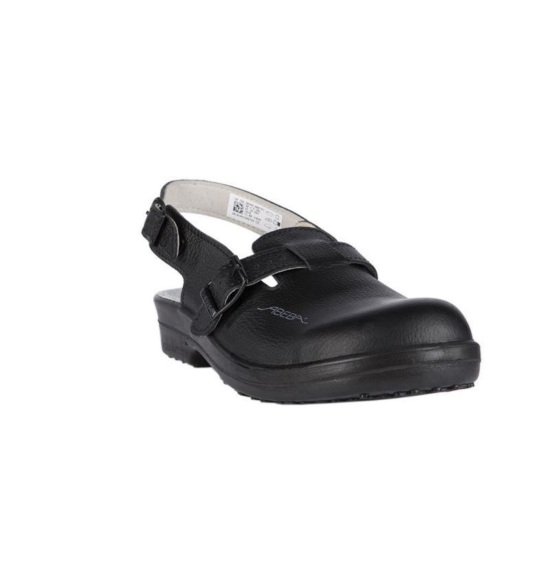 Gastro / Kuchárska obuv: ABEBA SB bezpečnostná obuv Rhodos + čierna 1
