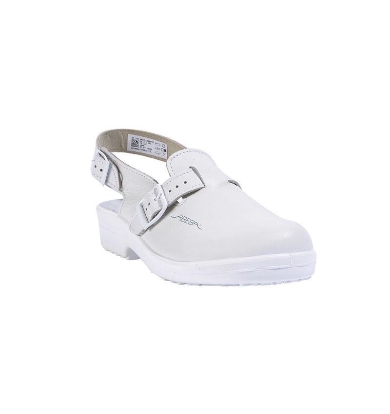 SB: ABEBA SB bezpečnostná obuv Rhodos + biela 1