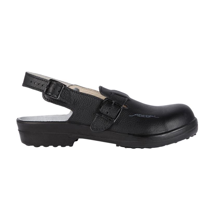 Gastro / Kuchárska obuv: ABEBA SB bezpečnostná obuv Rhodos + čierna